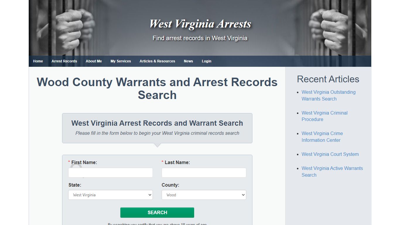 Wood County Warrants and Arrest Records Search - West ...